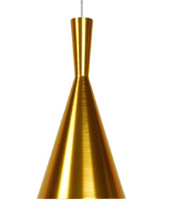 Alternative view of GLOBOSTAR® SHANGHAI 01546 Μοντέρνο Κρεμαστό Φωτιστικό Οροφής με Ντουί 1 x E27 AC 220-240V IP20 - Χρυσό - Μ18 x Π18 x Υ38.5cm