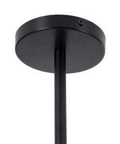 GloboStar® ORNATE 01553 Φωτιστικό Οροφής LED 104W lm 360° AC 220-240V IP20 Φυσικό Λευκό 4500k Μαύρο & Χάλκινο Μέταλλο με Λευκό Πλαστικό - Μ65 x Π65 x Υ70cm - 2 Xρόνια Εγγύηση 22 01553 11