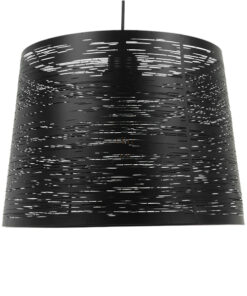 Alternative view of GLOBOSTAR® ACCADEMIA 01556 Μοντέρνο Κρεμαστό Φωτιστικό Οροφής με Ντουί 1 x E27 AC 220-240V IP20 - Μαύρο - Μ35 x Π35 x Υ25cm