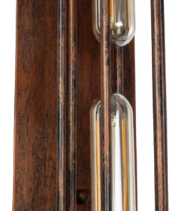 GLOBOSTAR® BESPOKE 01565 Vintage Φωτιστικό Τοίχου - Απλίκα με Ντουί 2 x E27 AC 220-240V IP20 - Χάλκινο Εφέ Σκουριάς - Μ10 x Π11 x Υ47cm 12 01565 5