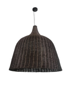 GLOBOSTAR® BAHAMAS 01569 Boho Κρεμαστό Φωτιστικό Οροφής με Ντουί 1 x E27 AC 220-240V IP20 - Καφέ - Μ90 x Π90 x Y90cm 14 01569 4