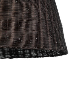 GLOBOSTAR® BAHAMAS 01569 Boho Κρεμαστό Φωτιστικό Οροφής με Ντουί 1 x E27 AC 220-240V IP20 - Καφέ - Μ90 x Π90 x Y90cm 18 01569 8