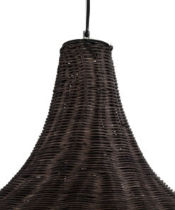 GLOBOSTAR® BAHAMAS 01569 Boho Κρεμαστό Φωτιστικό Οροφής με Ντουί 1 x E27 AC 220-240V IP20 - Καφέ - Μ90 x Π90 x Y90cm 19 01569 9