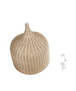 GLOBOSTAR® BAHAMAS 01570 Boho Κρεμαστό Φωτιστικό Οροφής με Ντουί 1 x E27 AC 220-240V IP20 - Μπεζ - Μ90 x Π90 x Y70cm 21 01570 11