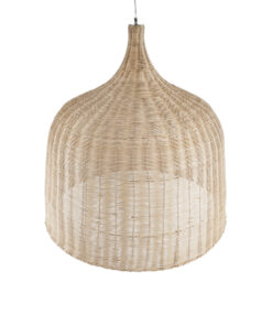 GLOBOSTAR® BAHAMAS 01570 Boho Κρεμαστό Φωτιστικό Οροφής με Ντουί 1 x E27 AC 220-240V IP20 - Μπεζ - Μ90 x Π90 x Y70cm 17 01570 7