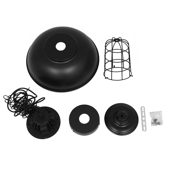 GLOBOSTAR® HARROW 01571 Vintage Κρεμαστό Φωτιστικό Οροφής με Ντουί 1 x E27 AC 220-240V IP20 - Μαύρο - Μ33 x Π33 x Υ32cm 12 GLOBOSTAR® HARROW 01571 Vintage Κρεμαστό Φωτιστικό Οροφής με Ντουί 1 x E27 AC 220-240V IP20 - Μαύρο - Μ33 x Π33 x Υ32cm - Image 10