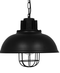 Alternative view of GLOBOSTAR® HARROW 01571 Vintage Κρεμαστό Φωτιστικό Οροφής με Ντουί 1 x E27 AC 220-240V IP20 - Μαύρο - Μ33 x Π33 x Υ32cm