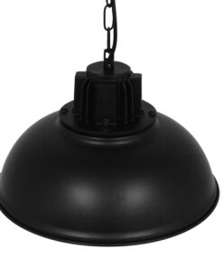 GLOBOSTAR® HARROW 01571 Vintage Κρεμαστό Φωτιστικό Οροφής με Ντουί 1 x E27 AC 220-240V IP20 - Μαύρο - Μ33 x Π33 x Υ32cm 15 01571 5