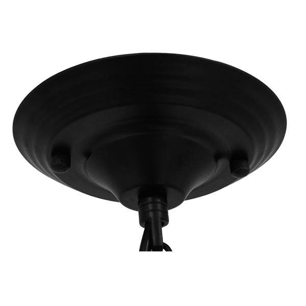 GLOBOSTAR® HARROW 01571 Vintage Κρεμαστό Φωτιστικό Οροφής με Ντουί 1 x E27 AC 220-240V IP20 - Μαύρο - Μ33 x Π33 x Υ32cm 10 GLOBOSTAR® HARROW 01571 Vintage Κρεμαστό Φωτιστικό Οροφής με Ντουί 1 x E27 AC 220-240V IP20 - Μαύρο - Μ33 x Π33 x Υ32cm - Image 8