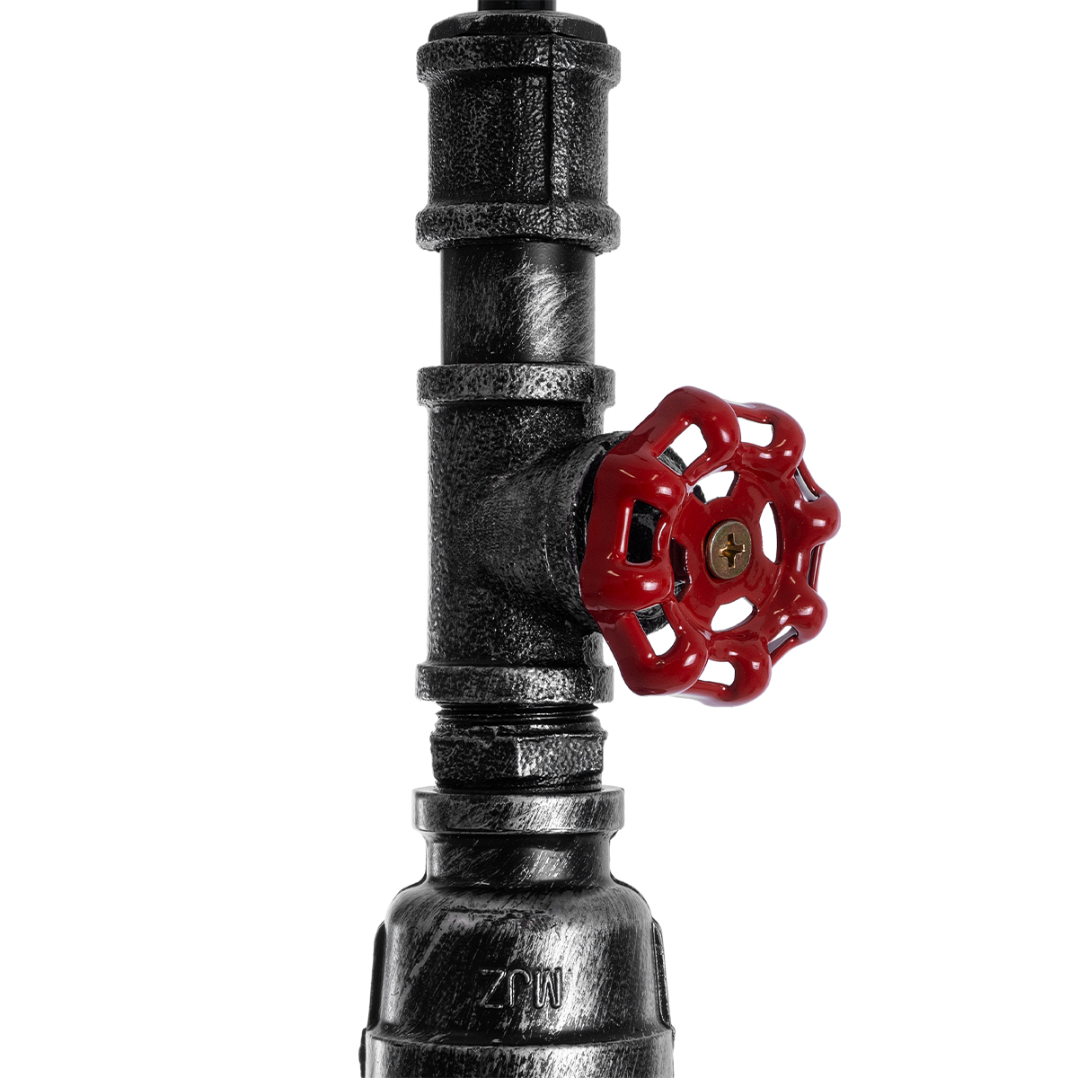 GLOBOSTAR® SPIGOT 01583 Vintage Κρεμαστό Φωτιστικό Οροφής με Ντουί 1 x E27 AC 220-240V IP20 - Ασημί & Κόκκινο - Μ5 x Π5 x Y20cm 10 GLOBOSTAR® SPIGOT 01583 Vintage Κρεμαστό Φωτιστικό Οροφής με Ντουί 1 x E27 AC 220-240V IP20 - Ασημί & Κόκκινο - Μ5 x Π5 x Y20cm - Image 8