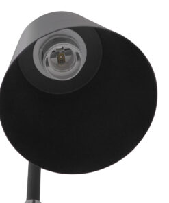 GLOBOSTAR® RIBBON 01585 Μοντέρνο Επιδαπέδιο Φωτιστικό με Ντουί 1 x E27 AC 220-240V IP20 - Μαύρο & Μπεζ - Μ13 x Π13 x Υ164cm 17 01585 7