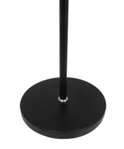 GLOBOSTAR® RIBBON 01585 Μοντέρνο Επιδαπέδιο Φωτιστικό με Ντουί 1 x E27 AC 220-240V IP20 - Μαύρο & Μπεζ - Μ13 x Π13 x Υ164cm 18 01585 8