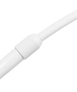 GLOBOSTAR® IMPERIAL 01588 Μοντέρνο Επιδαπέδιο Φωτιστικό με Ντουί 1 x E27 AC 220-240V IP20 - Λευκό - Μ38 x Π38 x Υ172cm 19 01588 8