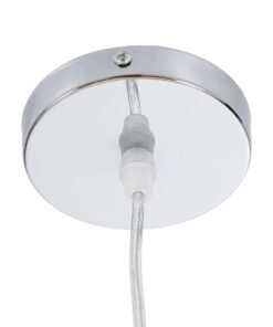 GLOBOSTAR® CHEOPE 01599 Boho Κρεμαστό Φωτιστικό Οροφής με Ντουί 1 x E27 AC 220-240V IP20 - Μπεζ - Μ45 x Π45 x Υ35cm 19 01599 8