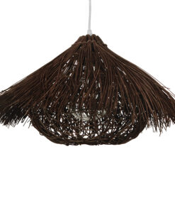 Alternative view of GLOBOSTAR® CHEOPE 01600 Boho Κρεμαστό Φωτιστικό Οροφής με Ντουί 1 x E27 AC 220-240V IP20 - Καφέ - Μ50 x Π50 x Y30cm