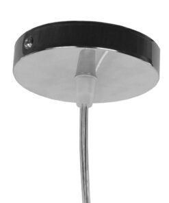 GLOBOSTAR® SASSO 01602 Boho Κρεμαστό Φωτιστικό Οροφής με Ντουί 1 x E27 AC 220-240V IP20 - Καφέ - Μ50 x Π50 x Y23cm 14 01602 7