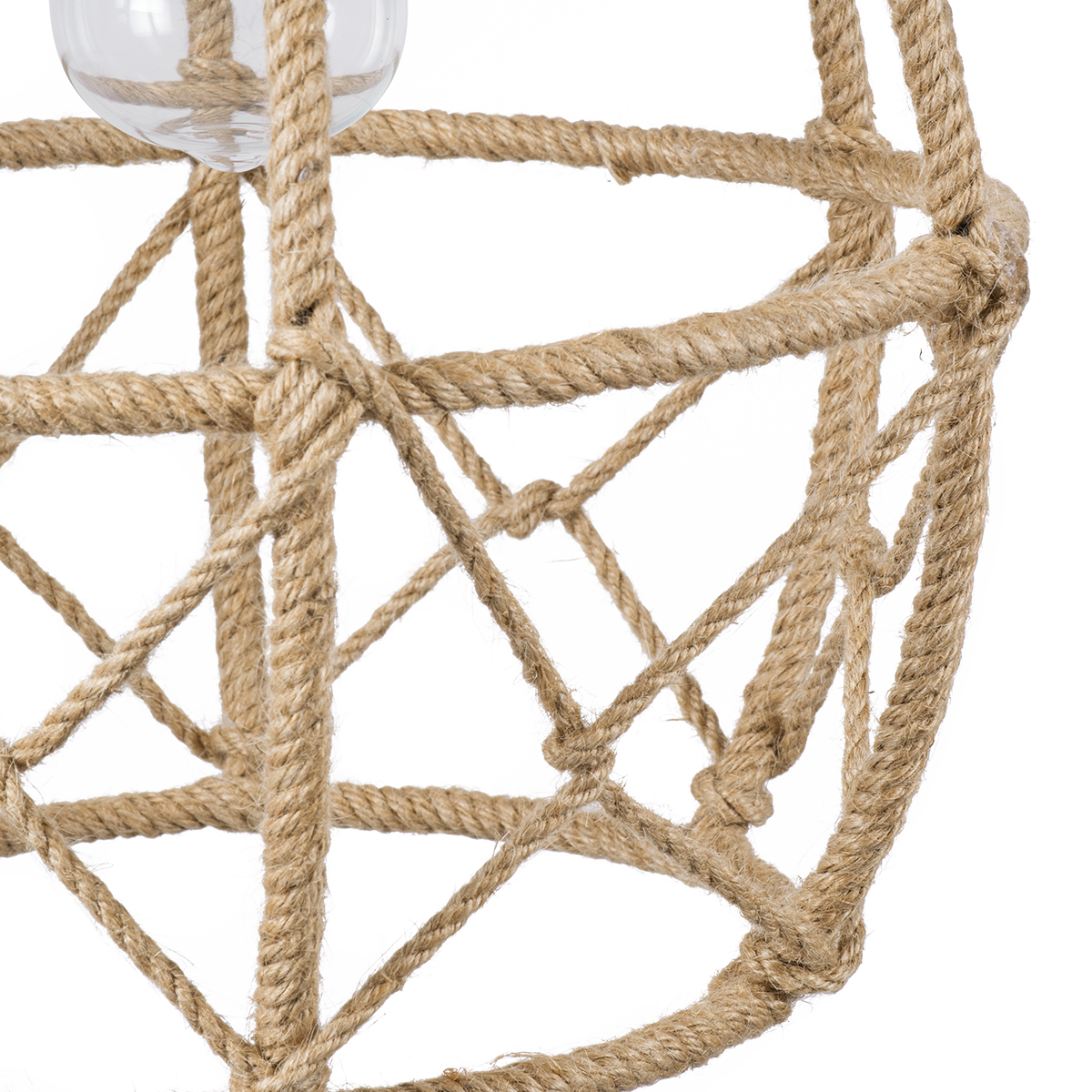 GLOBOSTAR® TELAN 01615 Vintage Κρεμαστό Φωτιστικό Οροφής με Ντουί 1 x E27 AC 220-240V IP20 - Μπεζ - Μ30 x Π30 x Υ38cm 9 GLOBOSTAR® TELAN 01615 Vintage Κρεμαστό Φωτιστικό Οροφής με Ντουί 1 x E27 AC 220-240V IP20 - Μπεζ - Μ30 x Π30 x Υ38cm - Image 7