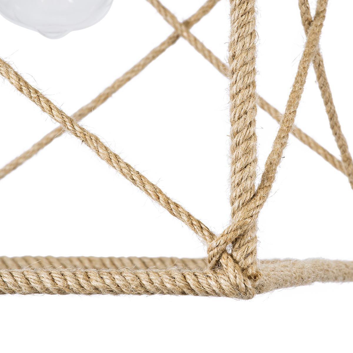 GLOBOSTAR® POLISHED 01616 Vintage Κρεμαστό Φωτιστικό Οροφής με Ντουί 1 x E27 AC 220-240V IP20 - Μαύρο & Μπεζ - Μ30 x Π30 x Υ30cm 9 GLOBOSTAR® POLISHED 01616 Vintage Κρεμαστό Φωτιστικό Οροφής με Ντουί 1 x E27 AC 220-240V IP20 - Μαύρο & Μπεζ - Μ30 x Π30 x Υ30cm - Image 7