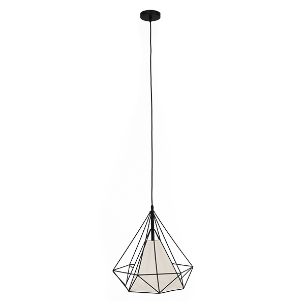 GLOBOSTAR® KAIRI 01618 Μοντέρνο Κρεμαστό Φωτιστικό Οροφής με Ντουί 1 x E27 AC 220-240V IP20 - Μαύρο & Λευκό - Μ38 x Π38 x Υ39cm 3 GloboStar® GLOBOSTAR® KAIRI 01618 Μοντέρνο Κρεμαστό Φωτιστικό Οροφής με Ντουί 1 x E27 AC 220-240V IP20 - Μαύρο & Λευκό - Μ38 x Π38 x Υ39cm