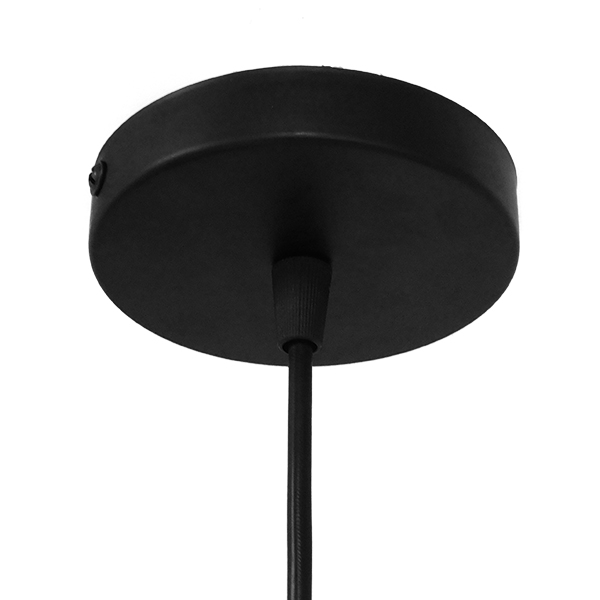 GLOBOSTAR® KAIRI 01618 Μοντέρνο Κρεμαστό Φωτιστικό Οροφής με Ντουί 1 x E27 AC 220-240V IP20 - Μαύρο & Λευκό - Μ38 x Π38 x Υ39cm 8 GLOBOSTAR® KAIRI 01618 Μοντέρνο Κρεμαστό Φωτιστικό Οροφής με Ντουί 1 x E27 AC 220-240V IP20 - Μαύρο & Λευκό - Μ38 x Π38 x Υ39cm - Image 6