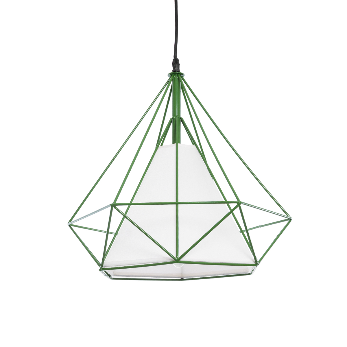 GLOBOSTAR® KAIRI 01622 Μοντέρνο Κρεμαστό Φωτιστικό Οροφής με Ντουί 1 x E27 AC 220-240V IP20 - Πράσινο & Λευκό - Μ38 x Π38 x Y38cm 3 GloboStar® GLOBOSTAR® KAIRI 01622 Μοντέρνο Κρεμαστό Φωτιστικό Οροφής με Ντουί 1 x E27 AC 220-240V IP20 - Πράσινο & Λευκό - Μ38 x Π38 x Y38cm