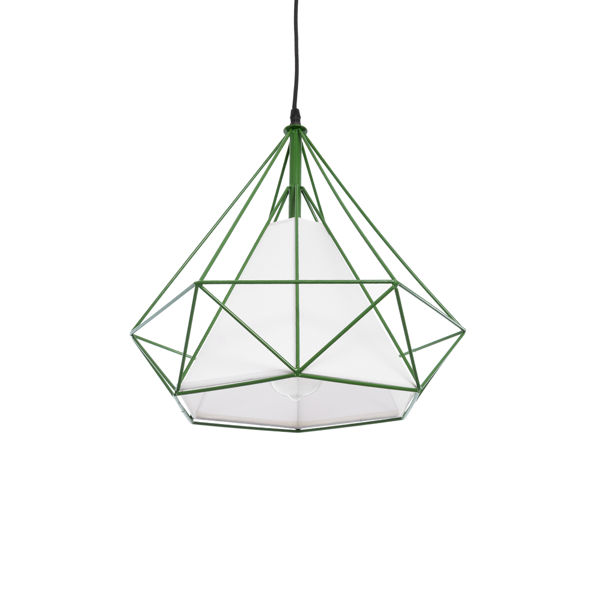 GLOBOSTAR® KAIRI 01622 Μοντέρνο Κρεμαστό Φωτιστικό Οροφής με Ντουί 1 x E27 AC 220-240V IP20 - Πράσινο & Λευκό - Μ38 x Π38 x Y38cm 7 GLOBOSTAR® KAIRI 01622 Μοντέρνο Κρεμαστό Φωτιστικό Οροφής με Ντουί 1 x E27 AC 220-240V IP20 - Πράσινο & Λευκό - Μ38 x Π38 x Y38cm - Image 5