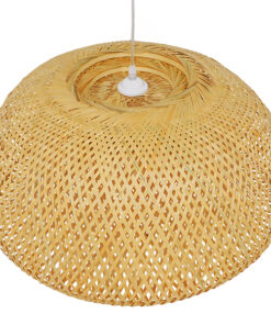 GLOBOSTAR® SAN TROPEZ 01627 Boho Κρεμαστό Φωτιστικό Οροφής με Ντουί 1 x E27 AC 220-240V IP20 - Μπεζ - Μ60 x Π60 x Υ29cm 16 01627 7