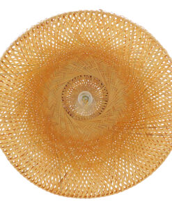 GLOBOSTAR® SAN TROPEZ 01627 Boho Κρεμαστό Φωτιστικό Οροφής με Ντουί 1 x E27 AC 220-240V IP20 - Μπεζ - Μ60 x Π60 x Υ29cm 17 01627 8