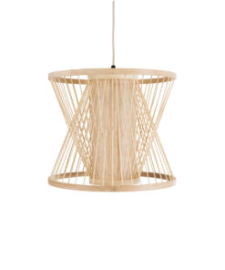 GLOBOSTAR® HIBISCUS 01632 Boho Κρεμαστό Φωτιστικό Οροφής με Ντουί 1 x E27 AC 220-240V IP20 - Μπεζ - Μ35 x Π35 x Y30cm 15 01632 5