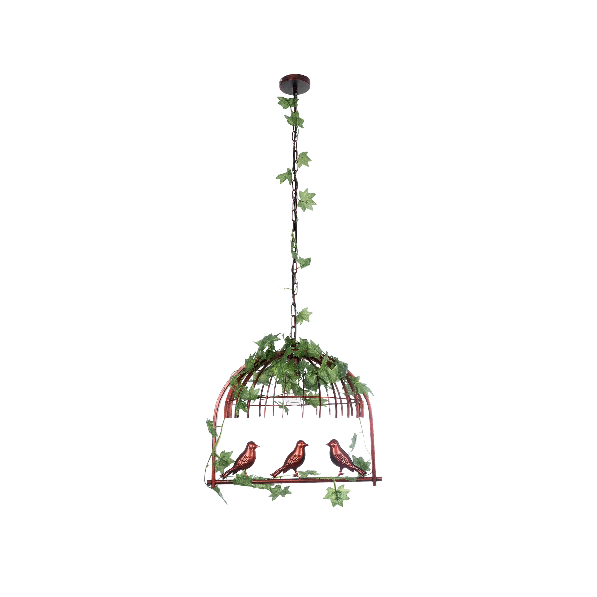 GLOBOSTAR® NEST 01642 Vintage Κρεμαστό Φωτιστικό Οροφής με Ντουί 1 x E27 AC 220-240V IP20 - Χάλκινο & Πράσινο - Μ48 x Π38 x Y40cm 5 GLOBOSTAR® NEST 01642 Vintage Κρεμαστό Φωτιστικό Οροφής με Ντουί 1 x E27 AC 220-240V IP20 - Χάλκινο & Πράσινο - Μ48 x Π38 x Y40cm - Image 3