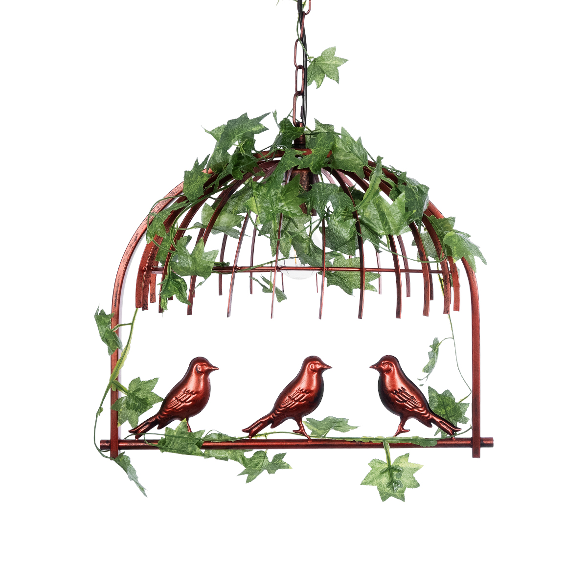 GLOBOSTAR® NEST 01642 Vintage Κρεμαστό Φωτιστικό Οροφής με Ντουί 1 x E27 AC 220-240V IP20 - Χάλκινο & Πράσινο - Μ48 x Π38 x Y40cm 6 GLOBOSTAR® NEST 01642 Vintage Κρεμαστό Φωτιστικό Οροφής με Ντουί 1 x E27 AC 220-240V IP20 - Χάλκινο & Πράσινο - Μ48 x Π38 x Y40cm - Image 4