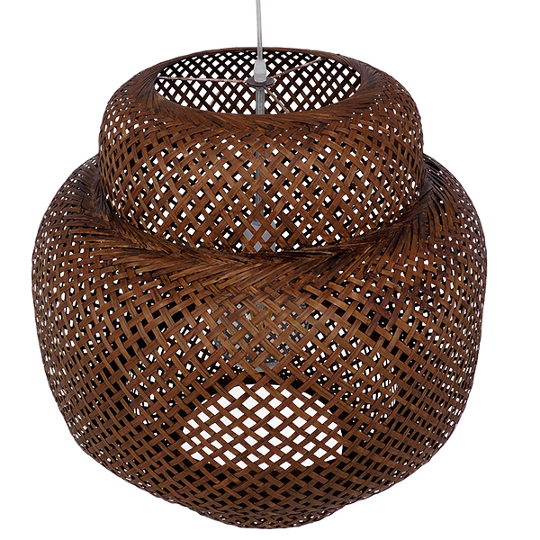 GLOBOSTAR® MALDIVES 01658 Boho Κρεμαστό Φωτιστικό Οροφής με Ντουί 1 x E27 AC 220-240V IP20 - Καφέ - Μ56 x Π56 x Υ54cm 8 GLOBOSTAR® MALDIVES 01658 Boho Κρεμαστό Φωτιστικό Οροφής με Ντουί 1 x E27 AC 220-240V IP20 - Καφέ - Μ56 x Π56 x Υ54cm - Image 6