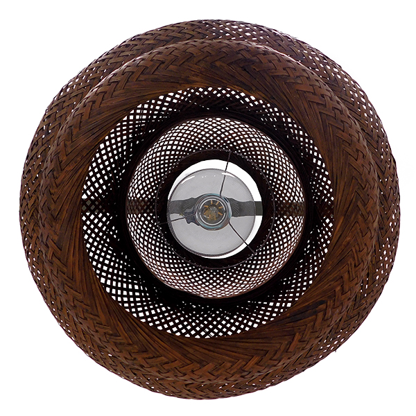 GLOBOSTAR® MALDIVES 01658 Boho Κρεμαστό Φωτιστικό Οροφής με Ντουί 1 x E27 AC 220-240V IP20 - Καφέ - Μ56 x Π56 x Υ54cm 9 GLOBOSTAR® MALDIVES 01658 Boho Κρεμαστό Φωτιστικό Οροφής με Ντουί 1 x E27 AC 220-240V IP20 - Καφέ - Μ56 x Π56 x Υ54cm - Image 7