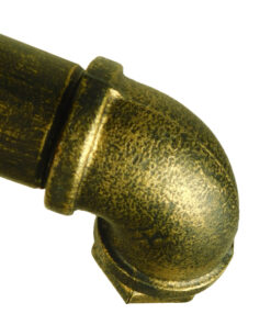 GLOBOSTAR® CANAL 01669 Vintage Κρεμαστό Φωτιστικό Οροφής με Ντουί 5 x E27 AC 220-240V IP20 - Μπρούτζινο - Μ92 x Π5 x Y8cm 13 01669 6