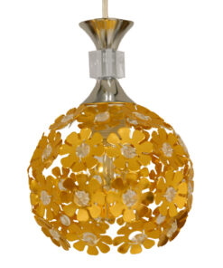 GLOBOSTAR® BOUQUET 01671 Μοντέρνο Κρεμαστό Φωτιστικό Οροφής με Ντουί 3 x E27 AC 220-240V IP20 - Χρυσό & Διάφανο - Μ64 x Π18 x Υ24cm 13 01671 5