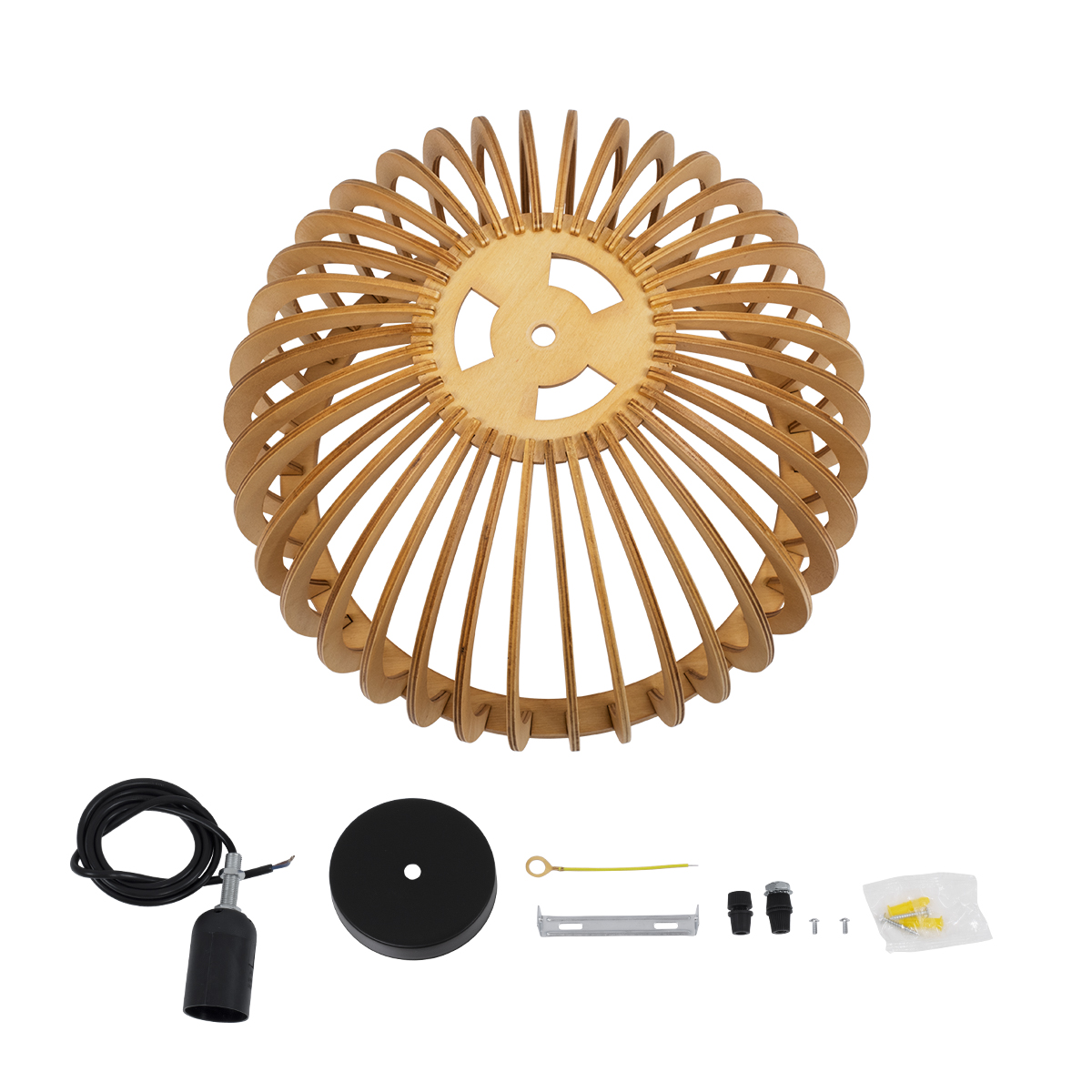 GLOBOSTAR® SCANDINAVIA 01698 Μοντέρνο Κρεμαστό Φωτιστικό Οροφής με Ντουί 1 x E27 AC 220-240V IP20 - Μπεζ - Μ33 x Π33 x Υ20cm 12 GLOBOSTAR® SCANDINAVIA 01698 Μοντέρνο Κρεμαστό Φωτιστικό Οροφής με Ντουί 1 x E27 AC 220-240V IP20 - Μπεζ - Μ33 x Π33 x Υ20cm - Image 10