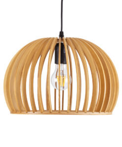 GLOBOSTAR® SCANDINAVIA 01698 Μοντέρνο Κρεμαστό Φωτιστικό Οροφής με Ντουί 1 x E27 AC 220-240V IP20 - Μπεζ - Μ33 x Π33 x Υ20cm 16 01698 4