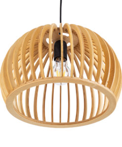 GLOBOSTAR® SCANDINAVIA 01698 Μοντέρνο Κρεμαστό Φωτιστικό Οροφής με Ντουί 1 x E27 AC 220-240V IP20 - Μπεζ - Μ33 x Π33 x Υ20cm 17 01698 5