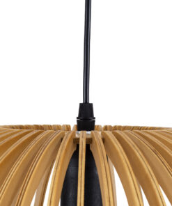 GLOBOSTAR® SCANDINAVIA 01698 Μοντέρνο Κρεμαστό Φωτιστικό Οροφής με Ντουί 1 x E27 AC 220-240V IP20 - Μπεζ - Μ33 x Π33 x Υ20cm 19 01698 7