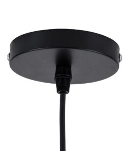 GLOBOSTAR® SCANDINAVIA 01700 Boho Κρεμαστό Φωτιστικό Οροφής με Ντουί 1 x E27 AC 220-240V IP20 - Μπεζ Καφέ - Μ25 x Π25 x Υ45cm 21 01700 9