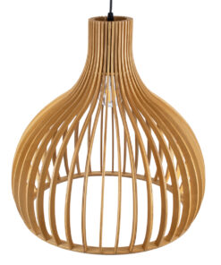 GLOBOSTAR® SCANDINAVIA 01701 Boho Κρεμαστό Φωτιστικό Οροφής με Ντουί 1 x E27 AC 220-240V IP20 - Μπεζ Καφέ - Μ45 x Π45 x Υ45cm 18 01701 6