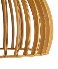 GLOBOSTAR® SCANDINAVIA 01701 Boho Κρεμαστό Φωτιστικό Οροφής με Ντουί 1 x E27 AC 220-240V IP20 - Μπεζ Καφέ - Μ45 x Π45 x Υ45cm 20 01701 8