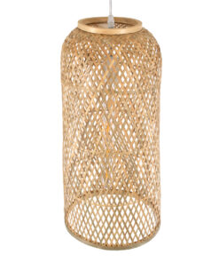 GLOBOSTAR® CALERO 01710 Boho Κρεμαστό Φωτιστικό Οροφής με Ντουί 1 x E27 AC 220-240V IP20 - Μπεζ - Μ25 x Π25 x Υ50cm 18 01710 6