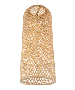 GLOBOSTAR® CALERO 01711 Boho Κρεμαστό Φωτιστικό Οροφής με Ντουί 1 x E27 AC 220-240V IP20 - Μπεζ - Μ30 x Π30 x Υ70cm 17 01711 5