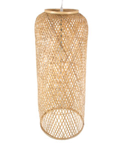 GLOBOSTAR® CALERO 01711 Boho Κρεμαστό Φωτιστικό Οροφής με Ντουί 1 x E27 AC 220-240V IP20 - Μπεζ - Μ30 x Π30 x Υ70cm 18 01711 6