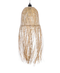 GLOBOSTAR® MANILA 01713 Boho Κρεμαστό Φωτιστικό Οροφής με Ντουί 1 x E27 AC 220-240V IP20 - Μπεζ - Μ25 x Π25 x Υ60cm 15 01713 5