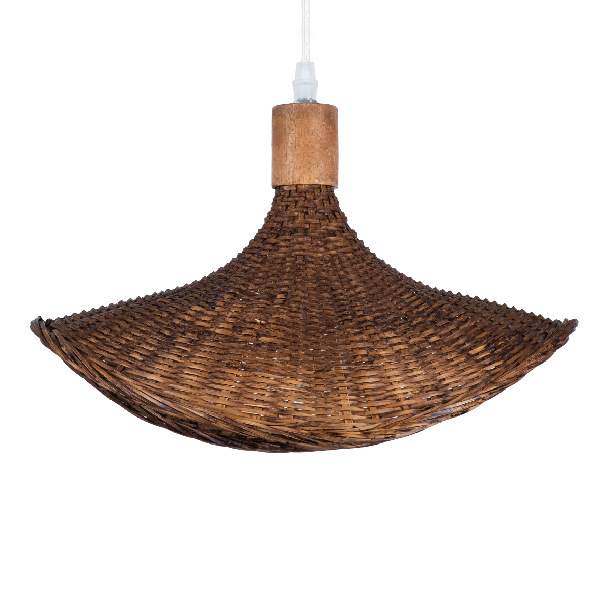 GLOBOSTAR® CUBA 01716 Boho Κρεμαστό Φωτιστικό Οροφής με Ντουί 1 x E27 AC 220-240V IP20 - Καφέ - Μ33 x Π33 x Υ25cm 9 GLOBOSTAR® CUBA 01716 Boho Κρεμαστό Φωτιστικό Οροφής με Ντουί 1 x E27 AC 220-240V IP20 - Καφέ - Μ33 x Π33 x Υ25cm - Image 7