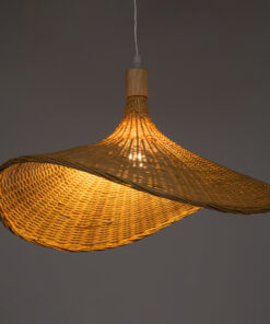 Alternative view of GLOBOSTAR® CUBA 01719 Boho Κρεμαστό Φωτιστικό Οροφής με Ντουί 1 x E27 AC 220-240V IP20 - Μπεζ - Μ53 x Π53 x Υ30cm