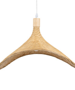 GLOBOSTAR® CUBA 01719 Boho Κρεμαστό Φωτιστικό Οροφής με Ντουί 1 x E27 AC 220-240V IP20 - Μπεζ - Μ53 x Π53 x Υ30cm 21 01719 8