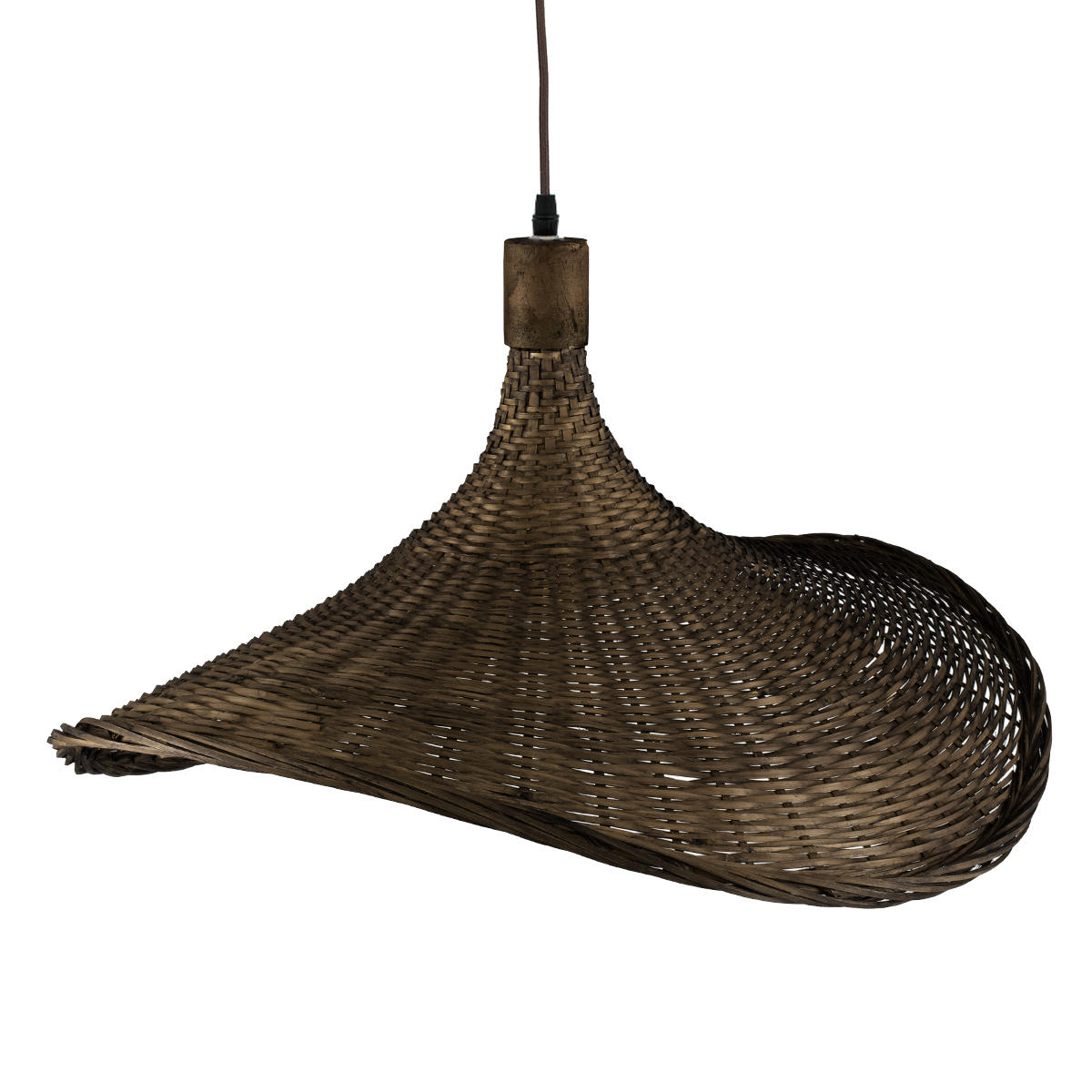 GLOBOSTAR® CUBA 01720 Boho Κρεμαστό Φωτιστικό Οροφής με Ντουί 1 x E27 AC 220-240V IP20 - Καφέ - Μ53 x Π53 x Υ30cm 8 GLOBOSTAR® CUBA 01720 Boho Κρεμαστό Φωτιστικό Οροφής με Ντουί 1 x E27 AC 220-240V IP20 - Καφέ - Μ53 x Π53 x Υ30cm - Image 6